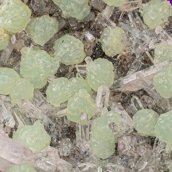 Prehnite-Goboboseb Mountains | Brandberg Area | Erongo | Namibia